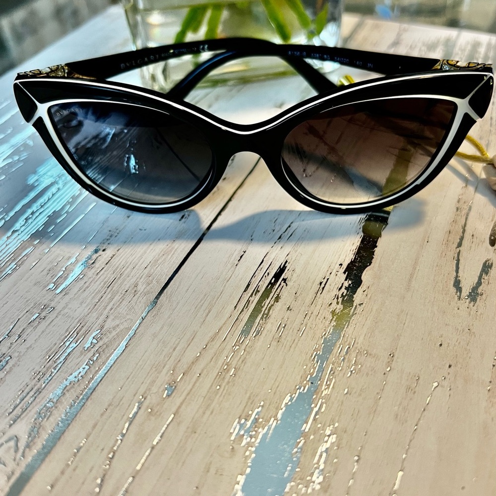 BVLGARI 8156-B CAT EYE SUNGLASSES